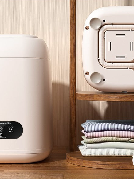 Personal Portable Countertop Washing Machine for Delicates; Bulit-in Ozone & UV Light Anti-Septic Ticks Killing System