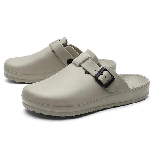 Unisex EVA Anti-slip Waterproof Buckle Strap Clogs in 6 Colours