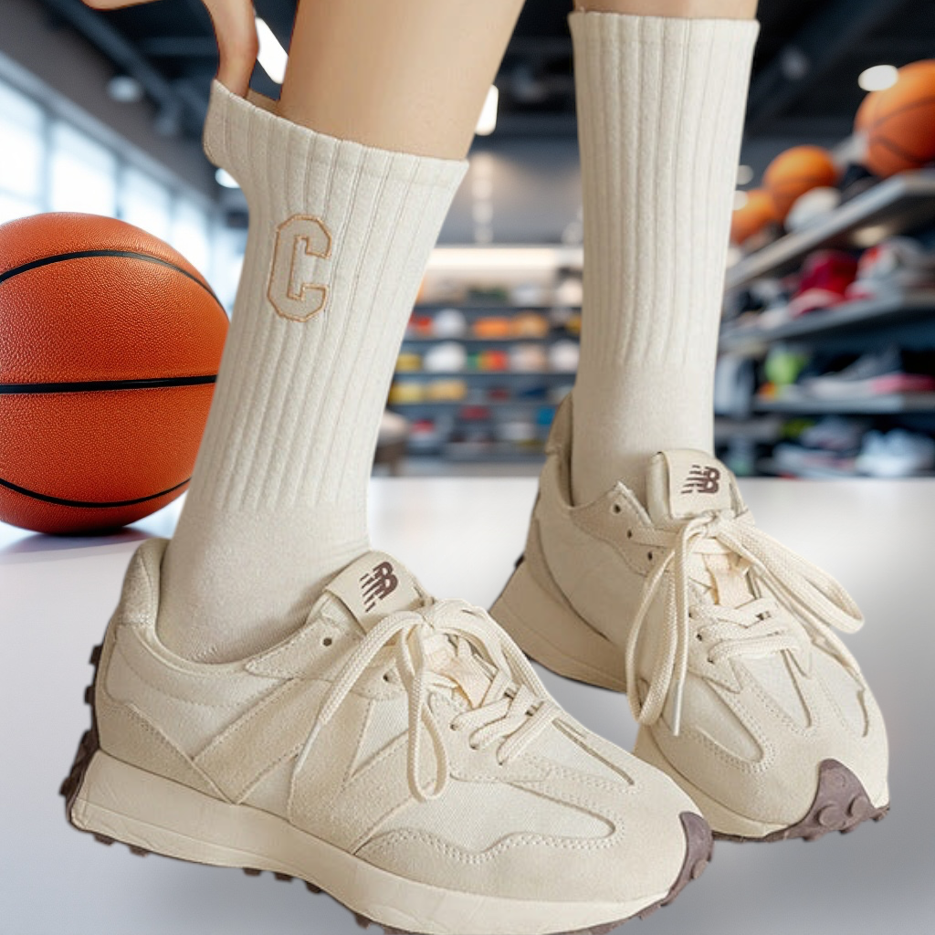 Summer Soft Cotton Letter Sneaker Socks Assorted Packs in 6 Colours